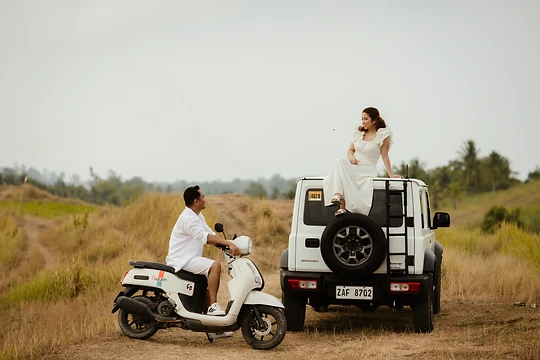 Exploring Siargao by scooter