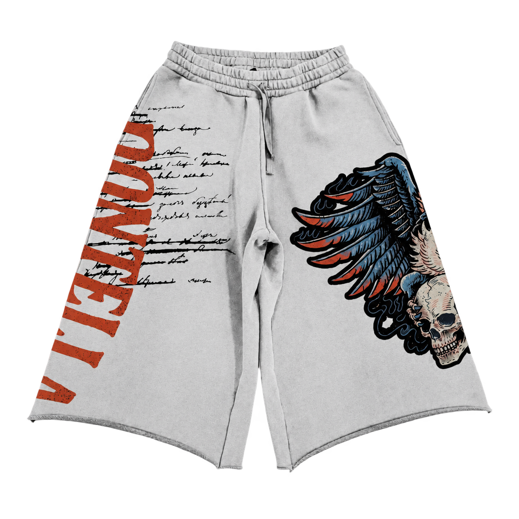 Dontella Grey Eagle 3/4 Shorts