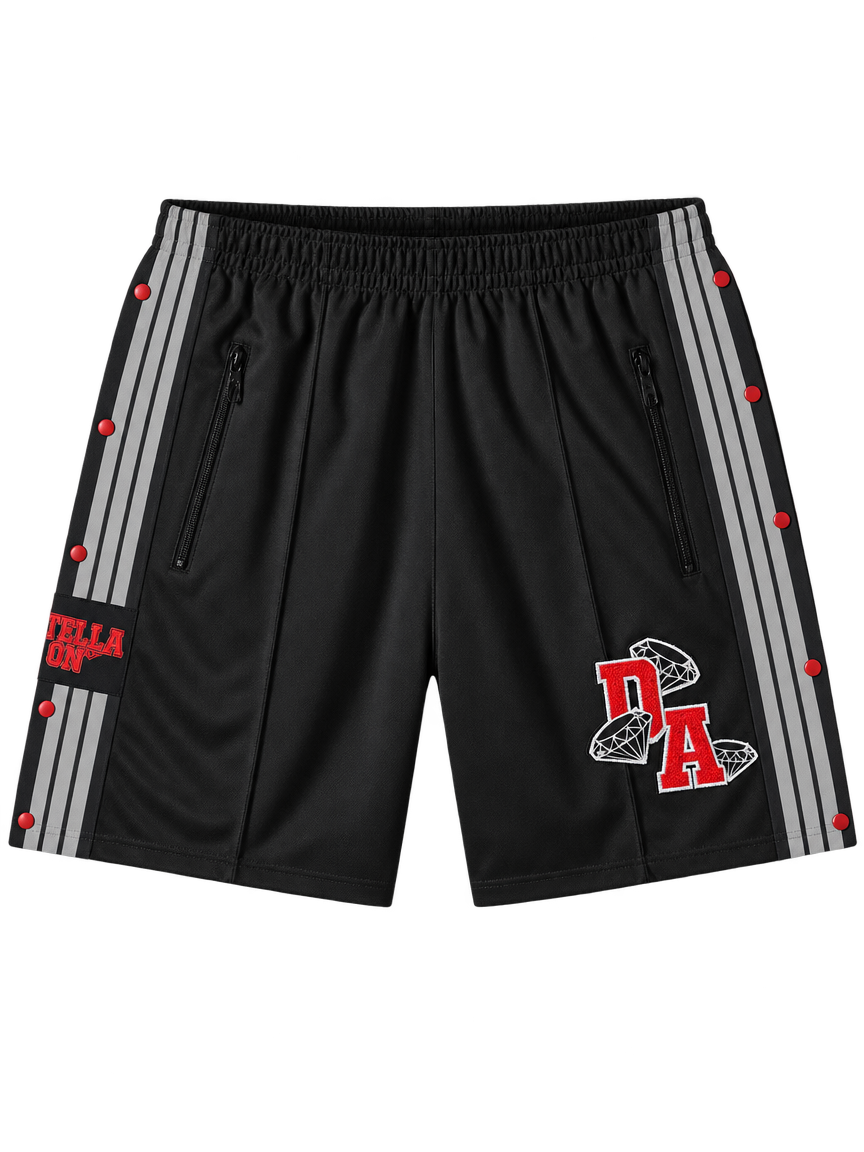 Ballplayer “Black” 3/4 Shorts
