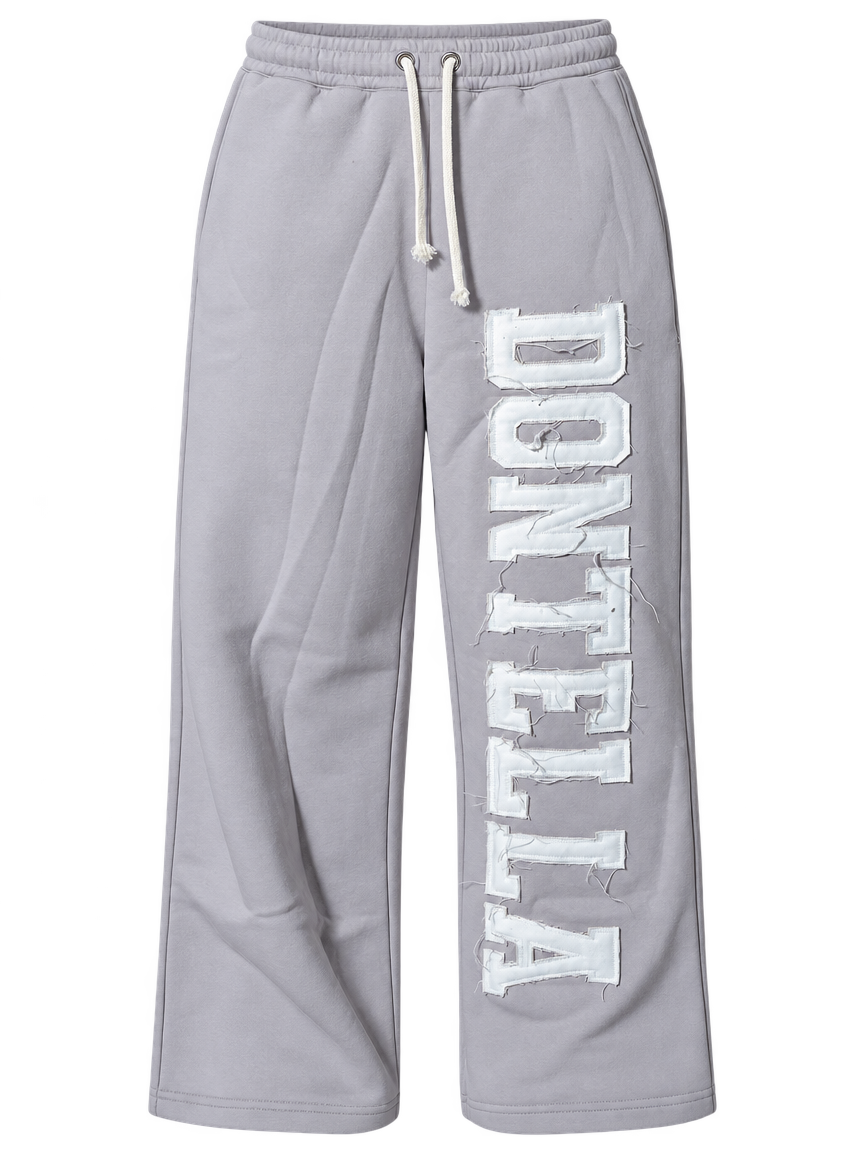Grey Essentials Sweatpants front view
