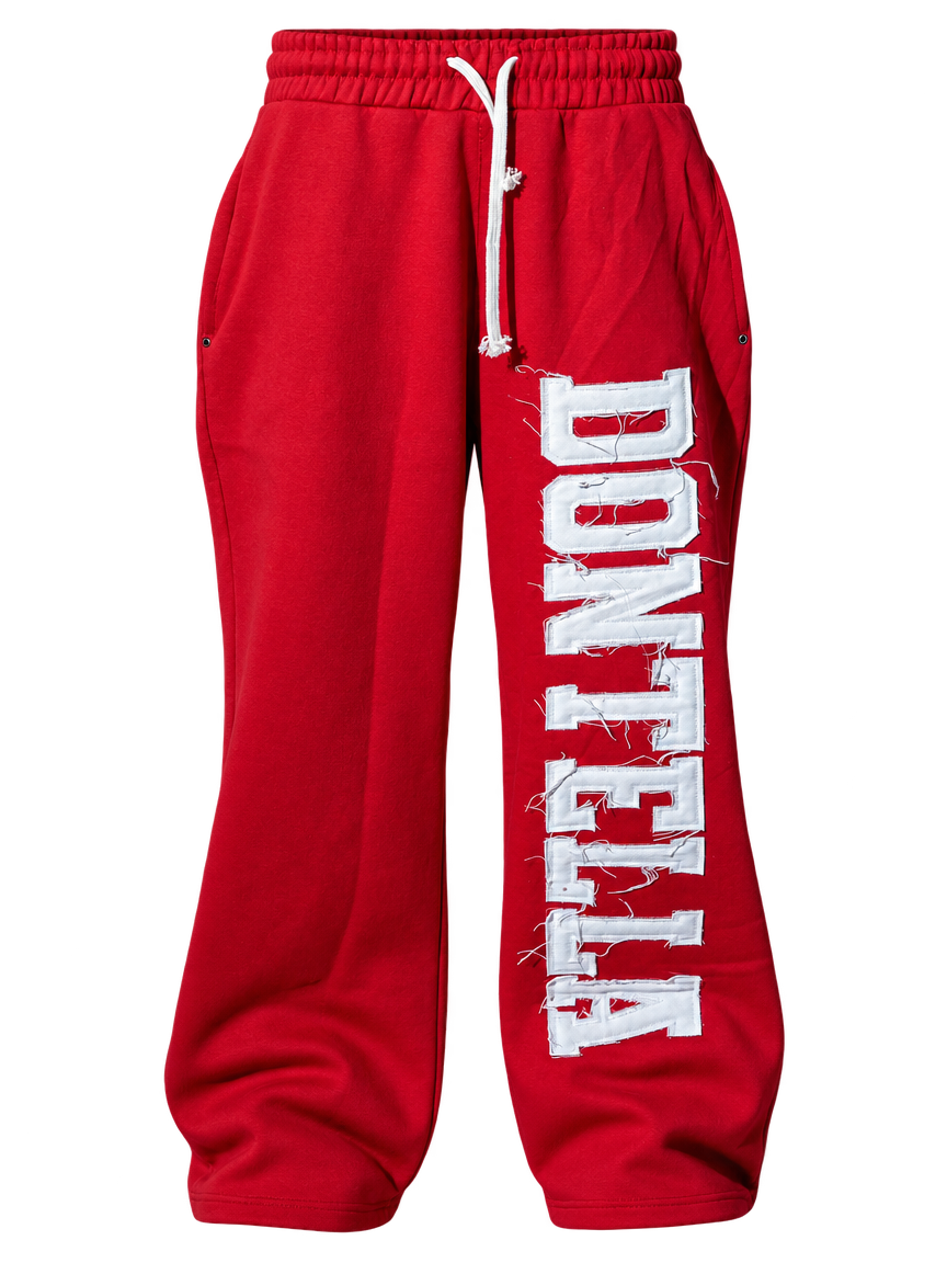 Red Essential Sweatpants