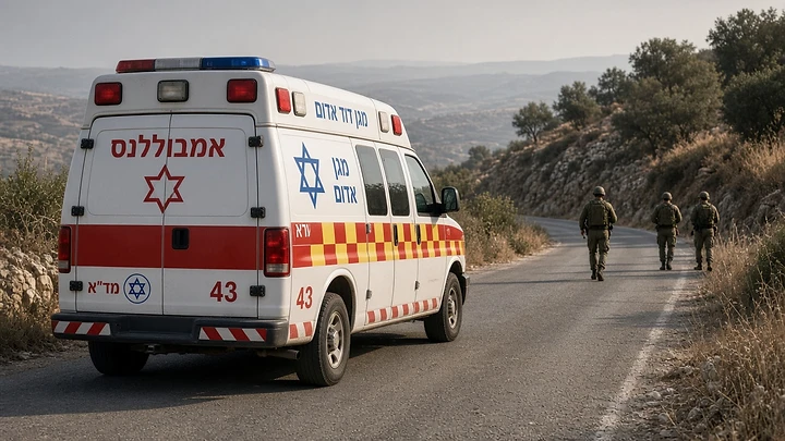 חשד לפיגוע דריסה באזור עטרת שבבנימין: שני פצועים קל - כוחות הצלה הוזעקו לאזור היישוב עטרת שבבנימין בעקבות דיווח על אירוע דריסה. שני בני אדם נפצעו באורח קל, והחשוד בביצוע המעשה נמלט מהזירה.