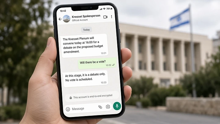 דליפת התכתבויות וואטסאפ המיוחסות ליונתן אוריך, יועצו של ראש הממשלה - התכתבויות אישיות המיוחסות ליונתן אוריך, יועצו הבכיר של ראש הממשלה בנימין נתניהו, הופצו ברשתות החברתיות. האירוע מגיע על רקע חשיפות קודמות בנוגע לחיבור חשבונו של אוריך לשירות חיצוני, בעוד גורמים אנונימיים מאיימים בפרסום חומרים נוספים.