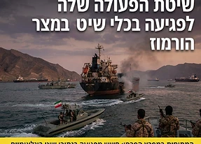 דיווח: איראן שינתה את שיטת הפעולה שלה לפגיעה בכלי שיט במצר הורמוז