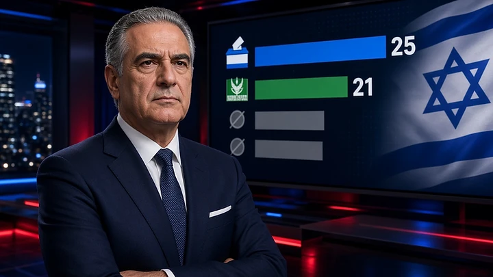 סקר i24NEWS: הליכוד מובילה עם 25 מנדטים, מפלגת ישר בראשות איזנקוט עם 21 - סקר חדש שנערך עבור ערוץ i24NEWS על ידי מכון 'דיירקט פולס' מציג את תמונת המנדטים העדכנית, כאשר הליכוד שומרת על הובלה עם 25 מנדטים, בעוד מפלגת 'ישר' בראשות גדי איזנקוט מתייצבת במקום השני עם 21 מנדטים.