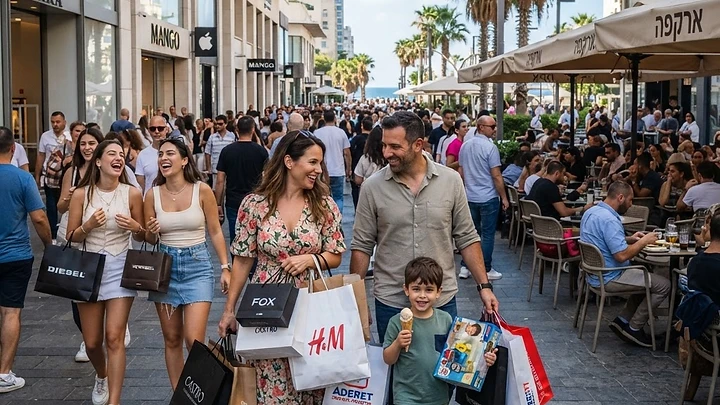 ישראלים חיים טוב יותר וקונים יותר ממדינות המערב - נתונים כלכליים עדכניים מצביעים על התאוששות מרשימה של המשק הישראלי ברבעון השני של 2026, עם צמיחה חדה בתוצר המקומי הגולמי. למרות האתגרים הביטחוניים והגיאופוליטיים, מוסדות בינלאומיים מעדכנים כלפי מעלה את תחזיות הצמיחה לישראל.