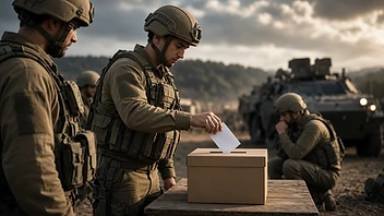 צה"ל החל בהליך ההצבעה ללוחמים בקווי העימות ובשטחי הלחימה - לוחמי ולוחמות צה"ל המוצבים ברחבי הארץ ובגזרות הלחימה מחוץ לגבולות המדינה החלו בתהליך ההצבעה לבחירות. המהלך מתבצע תחת נהלים מיוחדים המאפשרים ללוחמים לממש את זכותם הדמוקרטית גם בעומק שטח האויב.