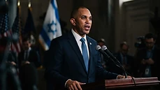 סכין בגב ביום הזיכרון: מנהיג הדמוקרטים בבית הנבחרים בחר להשפיל את ישראל ביום השנה לטבח