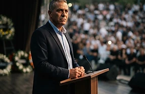 הטיוח הגדול נחשף: אלי שרעבי מפוצץ את הבועה בטקס הזיכרון - "לא לעגל פינות!"