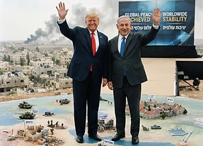 נשיא ארה"ב דונלד טראמפ הכריז על תמיכה רשמית בבנימין נתניהו לקראת הבחירות בישראל