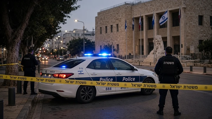 אירוע ירי סמוך לקריית הממשלה בנתניה: הרקע פלילי, אין נפגעים - משטרת ישראל עדכנה על אירוע ירי שהתרחש סמוך למתחם קריית הממשלה בנתניה. על פי הערכות ראשוניות של גורמי האכיפה, הרקע לאירוע הוא פלילי ולא דווח על נפגעים בנפש.