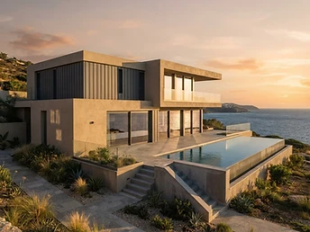 Modern Villa Facade