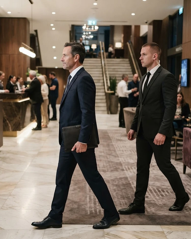 Close Protection — professional security environment