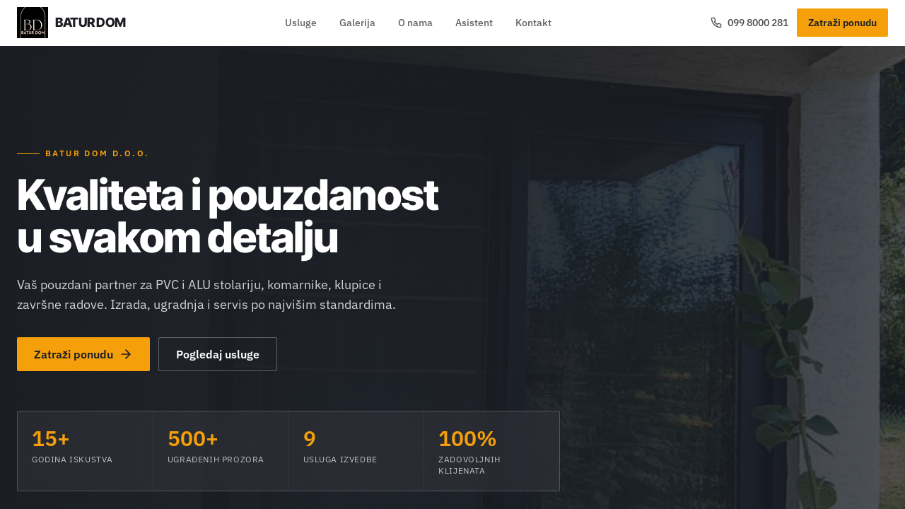 web stranica za stolare template preview