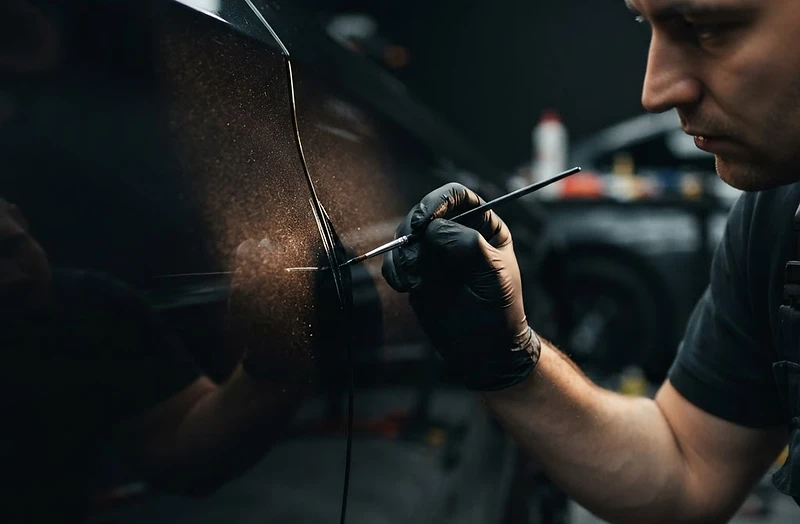 Scratch Repair at VEIZ in Northampton