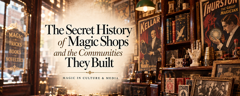 The Secret History of Magic Shops and the Communities They Built