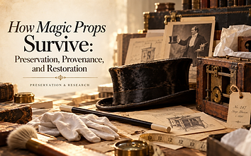 How Magic Props Survive: Preservation, Provenance, and Restoration