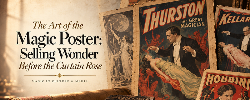 The Art of the Magic Poster: Selling Wonder Before the Curtain Rose