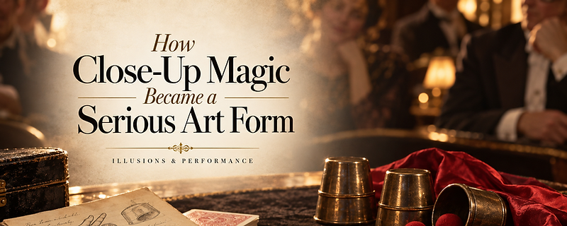 How Close-Up Magic Became a Serious Art Form