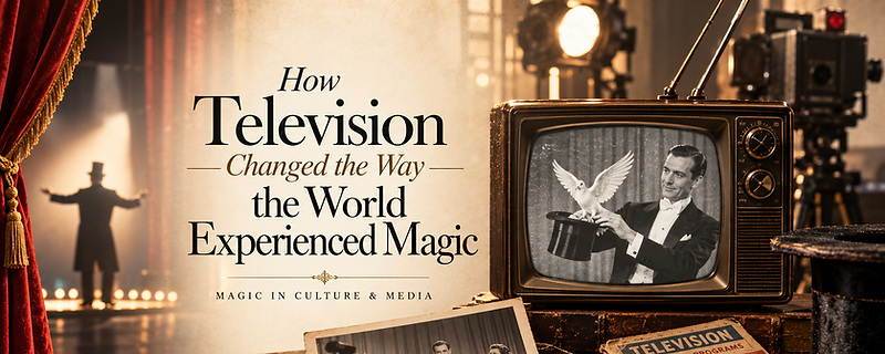 How Television Changed the Way the World Experienced Magic