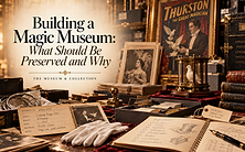 Building a Magic Museum: What Should Be Preserved and Why