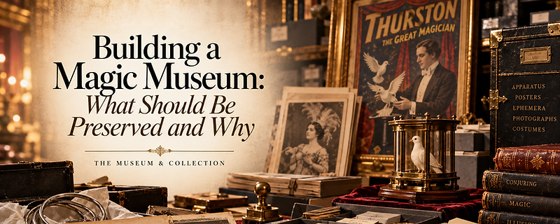 Building a Magic Museum: What Should Be Preserved and Why