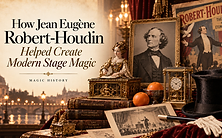 How Jean-Eugène Robert-Houdin Helped Create Modern Stage Magic