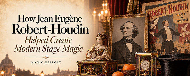 How Jean-Eugène Robert-Houdin Helped Create Modern Stage Magic