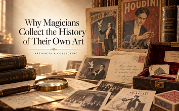 Why Magicians Collect the History of Their Own Art