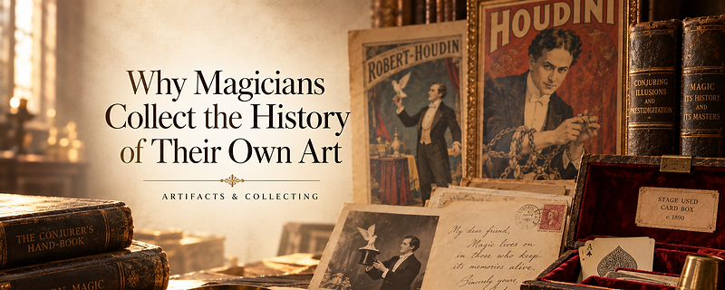 Why Magicians Collect the History of Their Own Art