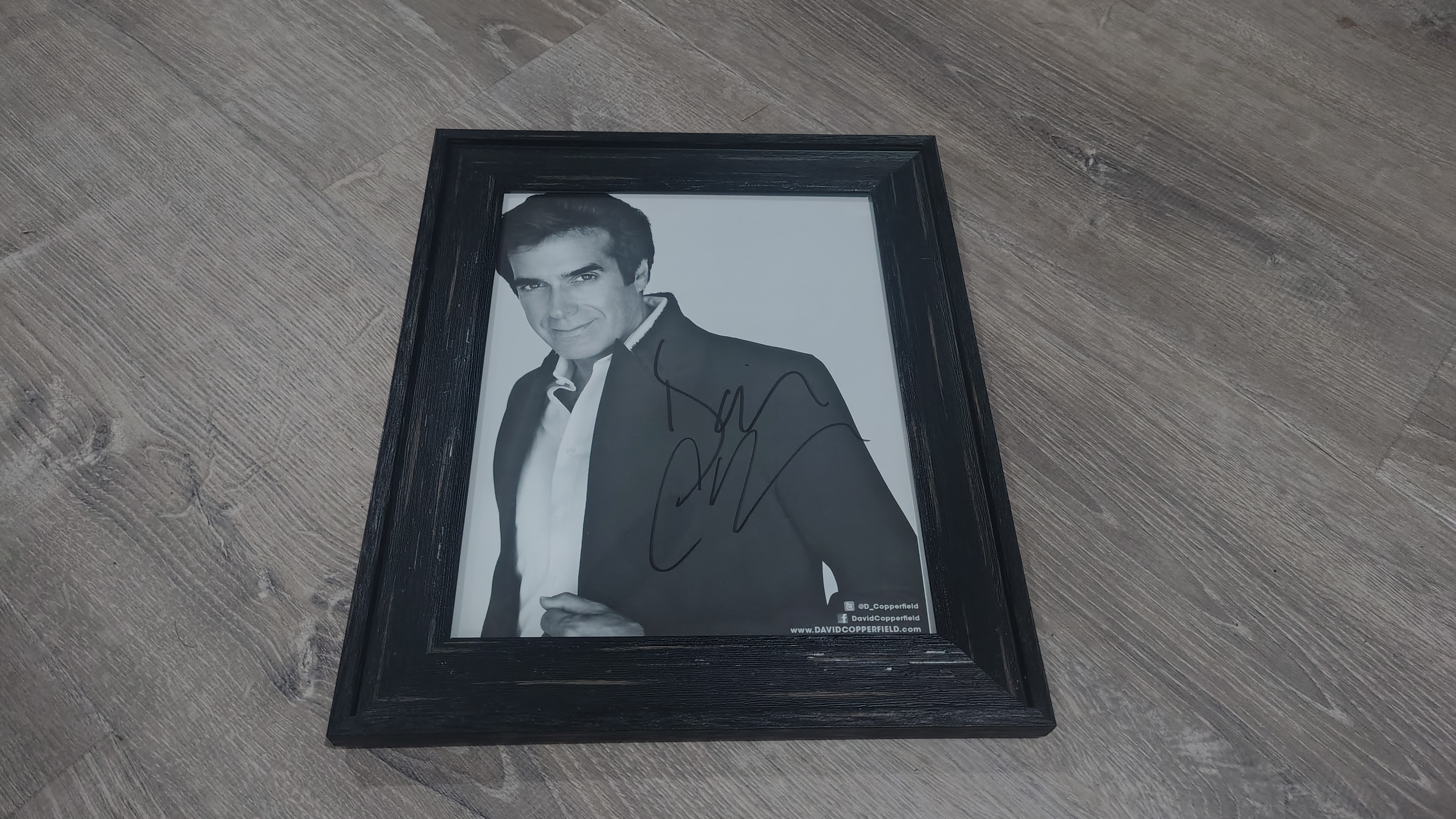Autographed Photograph of David Copperfield