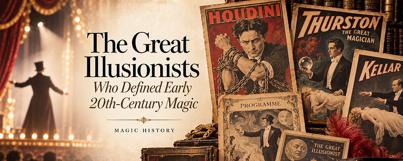 The Great Illusionists Who Defined Early 20th-Century Magic
