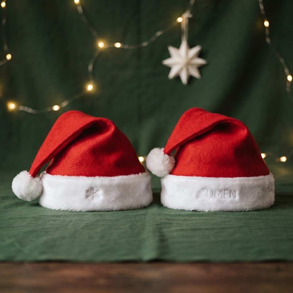 Gorros de Papá Noel Personalizados