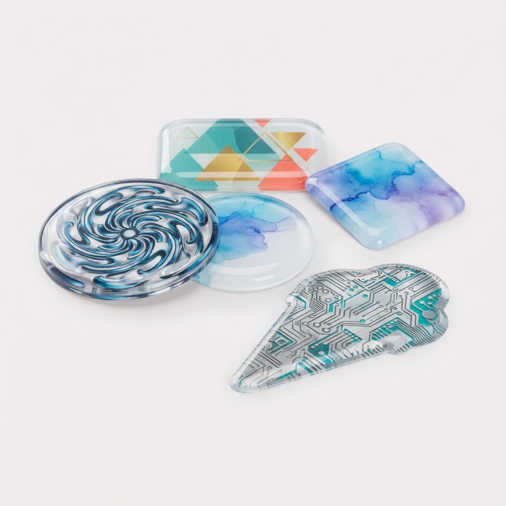 Pegatinas con Relieve (Doming)
