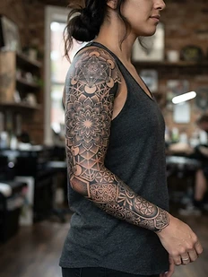 Geometric sleeve