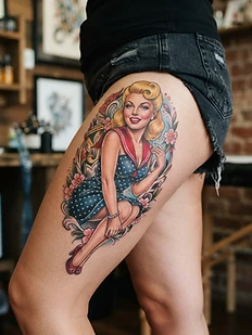 Colour pin-up