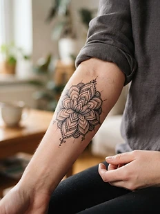 Ornamental mandala