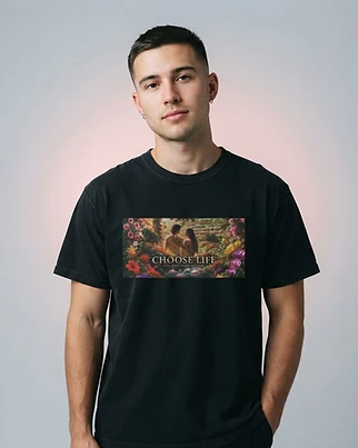 Choose Life Comfort Colors T-Shirt