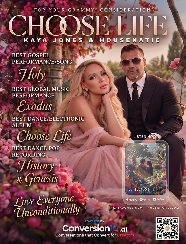 For Your GRAMMY Consideration: Choose Life by Kaya Jones & Housenatic