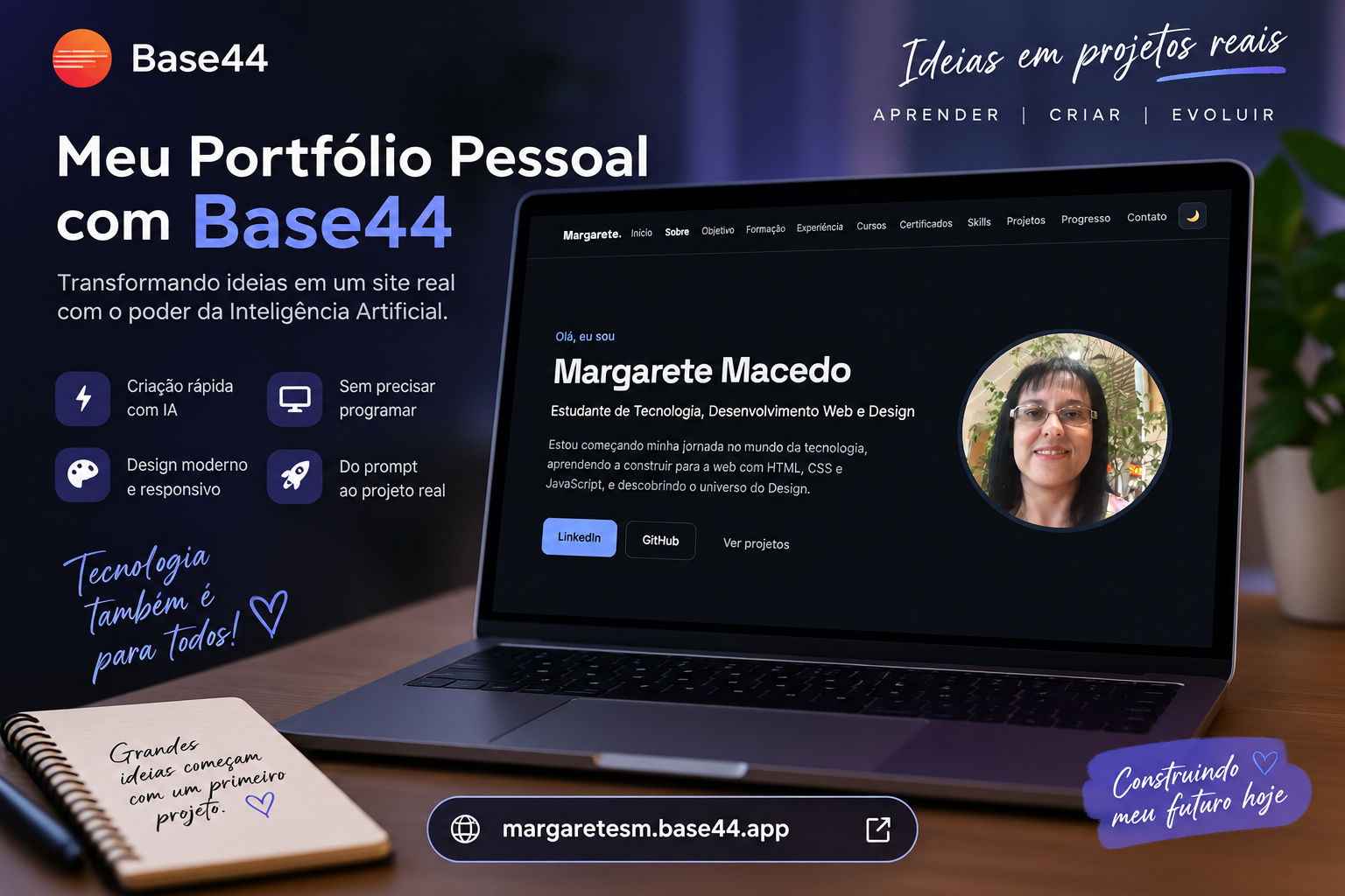 Imagem do projeto Portfólio Pessoal V0.1