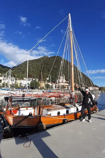 Mast und Takelage der Striga Constanze