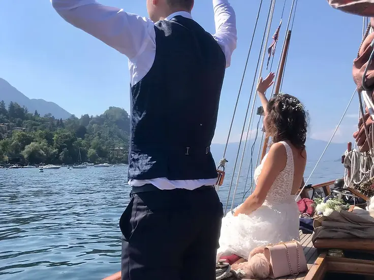 Wedding on Lake Maggiore: Marry & Celebrate on Board the Striga Constanze – Without Planning Stress