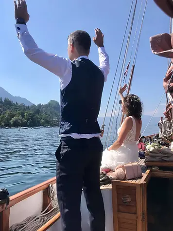 Hochzeit auf dem Wasser
