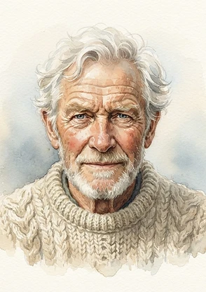 Portrait of Grandpa Crowther