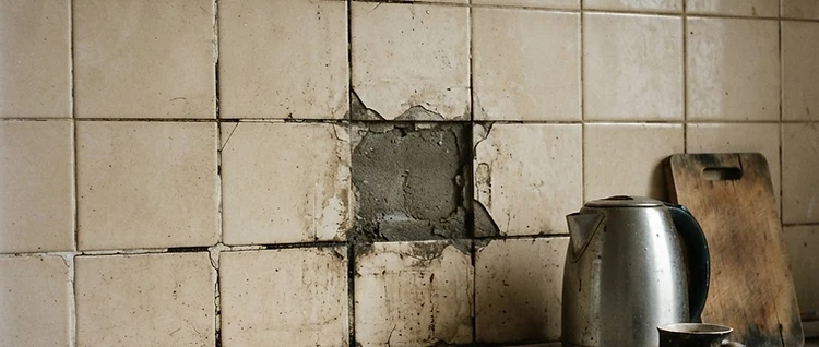 Tile & Backsplash — before