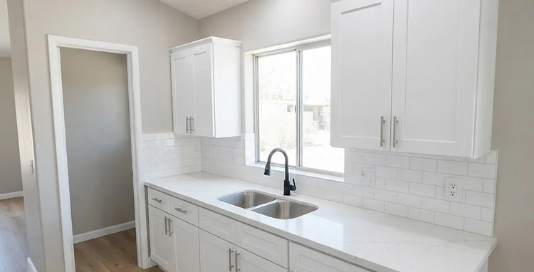 Kitchen Cabinet Installation — after