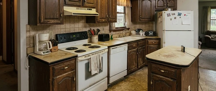 Kitchen & Bathroom Renovations — before