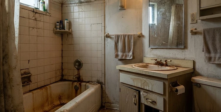 Bathroom Renovation — before