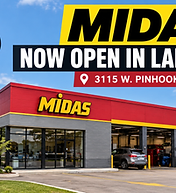 Midas Automotive Opens New Lafayette Location on West Pinhook Road