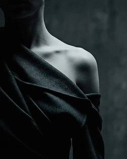 Body draped in premium shadow